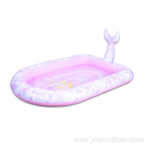 New inflatable swimming pool mermaid sprinkler pool